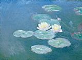 Claude Monet Waterlilies Evening