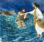 Clive Uptton The Miracles of Jesus Walking on Water