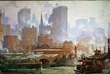 Colin Campbell Cooper Wall Street Ferry Ship