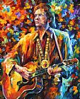 Leonid Afremov Johnny Cash