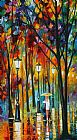 Leonid Afremov Lady In White