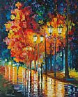 Leonid Afremov Late Stroll