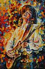 Leonid Afremov Stevie Ray Vaughan