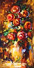 Leonid Afremov Summer Roses