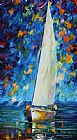 Leonid Afremov White Sail