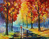 Leonid Afremov Fall Romance