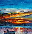 Leonid Afremov Florida Everglades