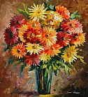 Leonid Afremov Flowers Of Love