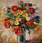 Leonid Afremov Magic Flowers