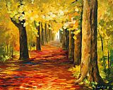 Leonid Afremov Mistery Alley