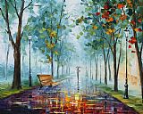 Leonid Afremov Silver Fog