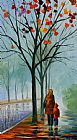 Leonid Afremov Stroll With Mama