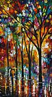 Leonid Afremov The Spectrum Of The Rain