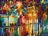 Leonid Afremov The tears of the fall