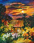 Leonid Afremov Under The Moon Light