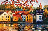 Leonid Afremov Where I Grow Up