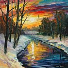 Leonid Afremov Winter