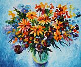 Leonid Afremov Winter Arrangement