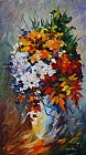 Leonid Afremov Winter Bouquet