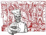 Collection 10 Skull Cook
