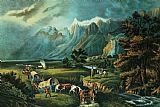 Currier and Ives Emigrants Crossing the Plains