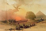 David Roberts The Sphinx at Giza