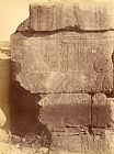 Despoineta (close Up View of Hieroglyphic Inscriptions And Sculptures, Karnak)