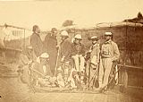Despoineta (group Portrait of Occidental Men on a Boat (probably Including Henri Pereire, M. Surell And Arthur ...