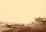 Despoineta Boats on The Bank of The Nile