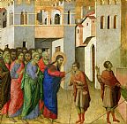 Duccio di Buoninsegna Jesus Opens the Eyes of a Man Born Blind