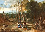 Dughet, Gaspard Aminta About to Rescue Silvia
