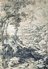 Dughet, Gaspard Landscape with Elijah And The Angel on Mount Horeb
