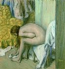 Edgar Degas After the Bath