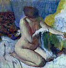Edgar Degas After the Bath