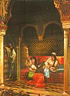 Edouard Frederic Wilhelm Richter The Eavsdropper