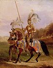 Edward Henry Corbould Lord of the Tournament