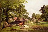 Edward Henry Holder A Cottage Home in Surrey