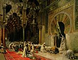 Edwin Lord Weeks Interior Of The Mosque At Cordoba