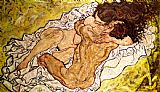 Egon Schiele The Embrace