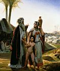 Emile Jean Horace Vernet Abraham Turning Away Hagar