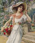 Emile Vernon The Flower Girl