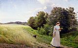 Emilie Caroline Mundt Lady in White Reading