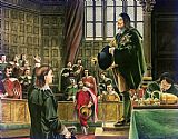 English School Charles I in the House of Commons