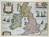 English school Map of Britain