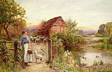 Ernest Walbourn Bringing Home the Sheep