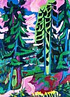 Ernst Ludwig Kirchner Forest Path In Summer