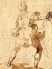 Federico Barocci Stone Thrower for The Martyrdom of St Vitalis