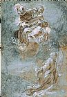 Federico Barocci The Miracle of The Sacred Belt (recto), C. 1600 1610