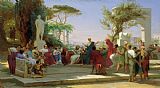 Fedor Andreevich Bronnikov Horatius Reading his Satires to Maecenas