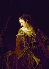 Ferdinand Bol Woman at Her Dressing Table